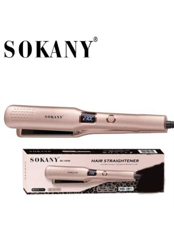 sokany SK-15009 Hair Straightener Digital Display - Image 3